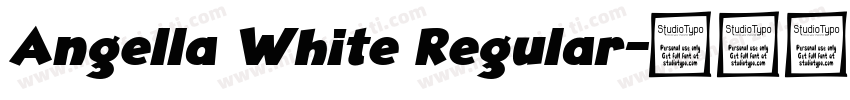 Angella White Regular字体转换